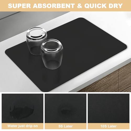 Accessoires de bar à café tapis pour machine à café absorbant de cuisine