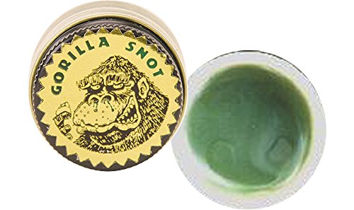 Gorilla Snot for Guitar Pick and Drumstick Grip - Green,AGRS