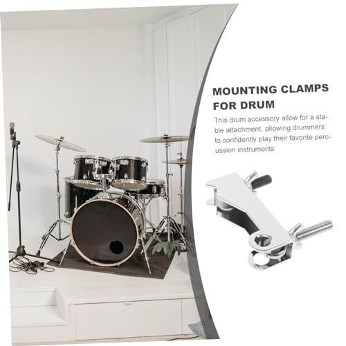 Pinza de extensión para batería soporte de cencerro clip para percusión miniatura 3