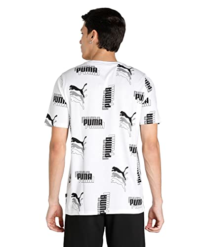 Puma Men Polyester Regular Fit T-Shirt