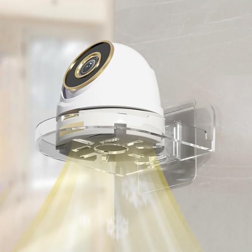 Image of Camera Wall Shelves for Baby Monitors, Clear, 2 Pieces