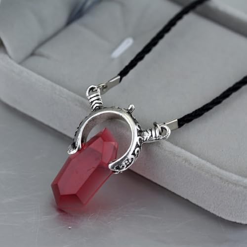 Dante Cosplay Necklace from Devil May Cry 5 | Anime Demon Pendant Jewelry | Perfect Halloween Costume Accessory3