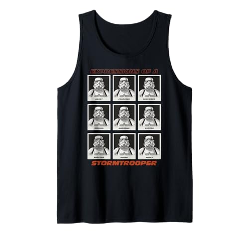 Débardeur Star Wars Stormtrooper haut geek sans manches coton