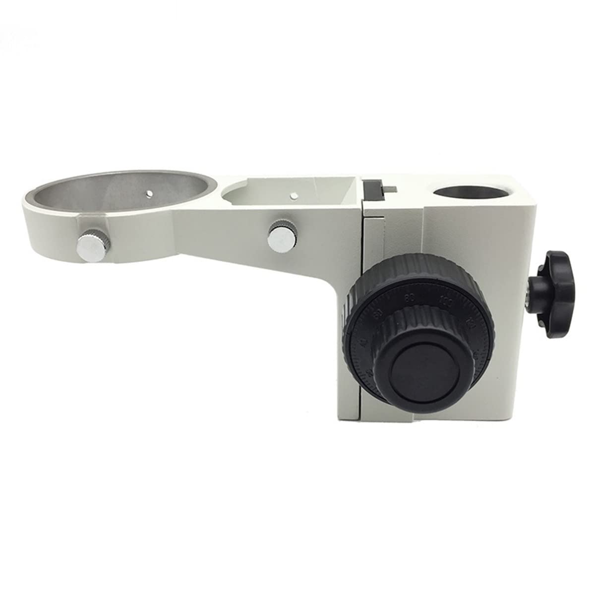 Kit di accessori per microscopio Regolazione del microscopio stereo Guardalino coassiale e prefissatura del braccio di messa a fuoco fine e supporto della testa del braccio 32mm 25mm Vetrini per micro