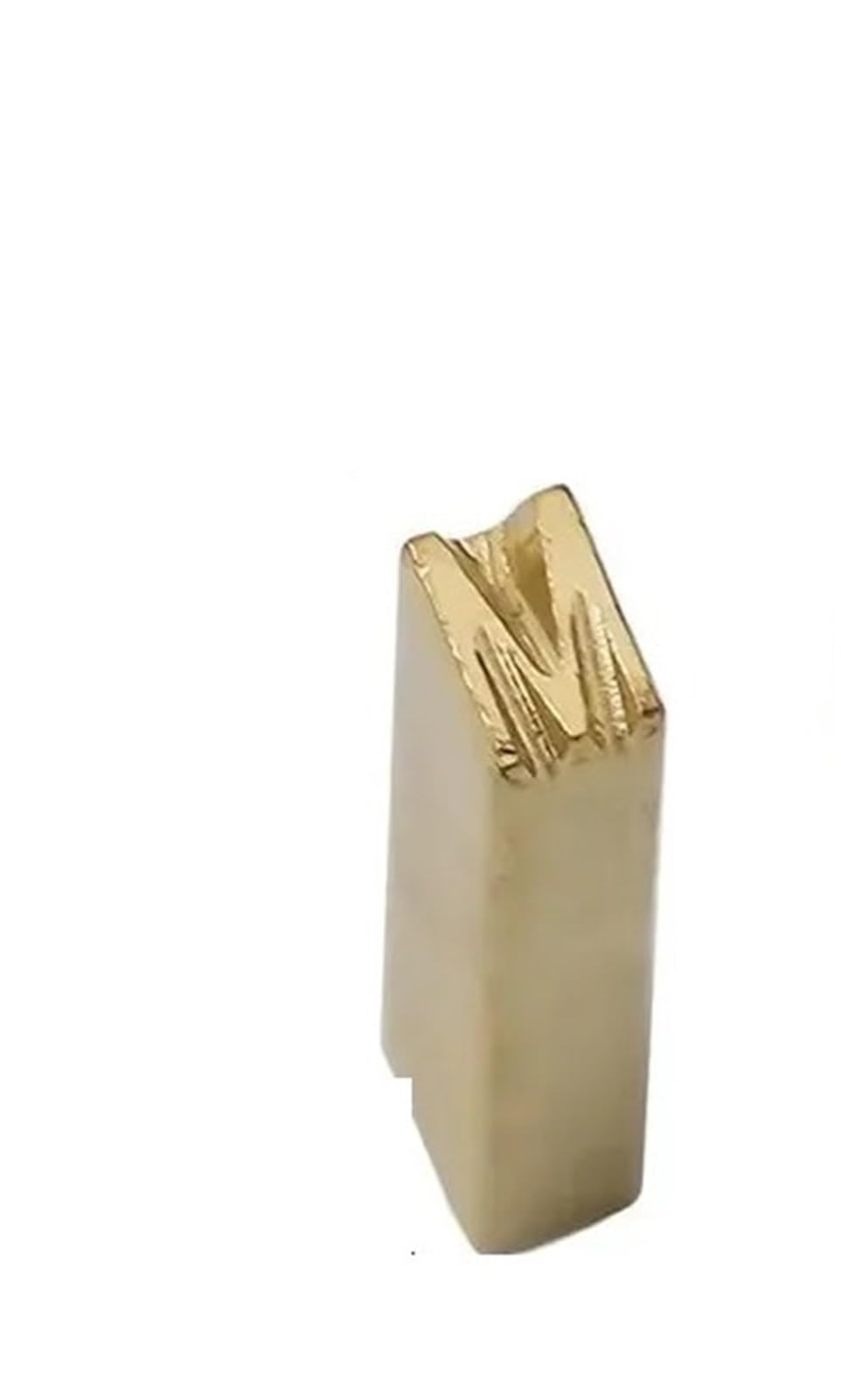 Mthckxjbsuz One Color Gold Foil Stamping, 120Pcs/Box Coding Machine Word Grain 2 * 3 * 15Cm Hot Stamp Copper Letters Thermal Ribbon Printing Font