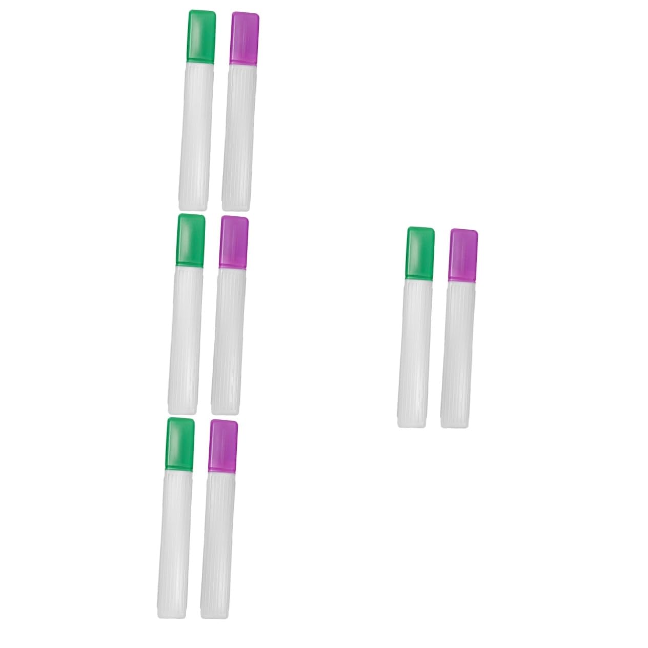 8piezas Estuche De Almacenamiento Para Agujas De Tejer Contenedores Plásticos De Diseño Moderno Para Organizar Herramientas De Costura y Morado Para Aficionados Al