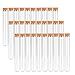 Joyclub 20x150mm Plastic Test Tubes with Cork Stoppers for Scientific Experiments, Halloween, Christmas, Scientific Themed Kids Birthday Party Supplies, Decorate The House, Candy Storage(30 Pack)