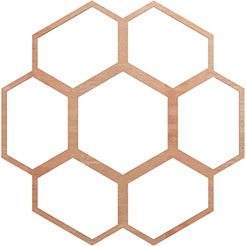 Image of Ekena Millwork 30 inchOD x 10 1 /2 inchID x 3 /8 inchT Florin Wood Fretwork Pierced Ceiling Medallion, Cherry