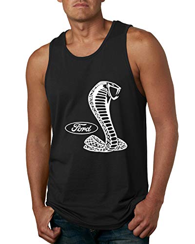 Retro Ford Shelby Cobra Emblem Vintage White Logo | Mens Cars and Trucks