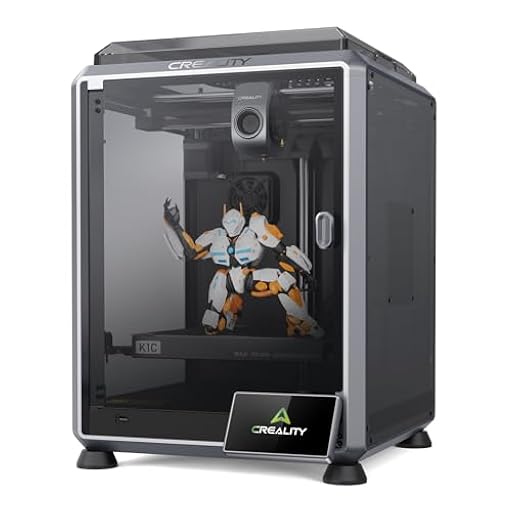 Creality Impresora 3D K1C Gris, Impresora 3D 600mm/s Impresión Rápida, con Cámara AI, Nivelación Automática, Extrusora Robusta, 220x220x250mm | Ya disponible en tu tienda friki favorita! En mundofriki.es!