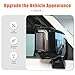 Heutamo Rear View Mirror Cover Cap Compatible with Toyota Land Cruiser 250 Prado J250 LC250 2024 2025 Accessories, ABS Door Side Rearview Mirror Cover Cap, 2Pcs