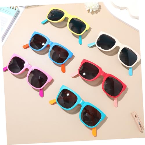 GALPADA 6Pcs Sunglasses UV Protection Sunglasses for Beach Pool Parties Portable Design for Boys and Scratch Resistant Lenses3