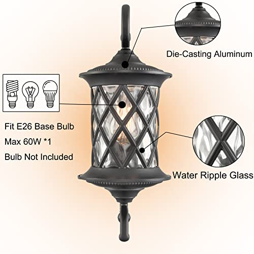 Black-Outdoor-Wall-Lights-Exterior-Light-Fixture-Water-Glass-Waterproof-Outside-Wall-Lights-for-House-Patio-Garage Black Outdoor Wall Lights Exterior Light Fixture Water Glass Waterproof Outside Wall Lights for House Patio Garage