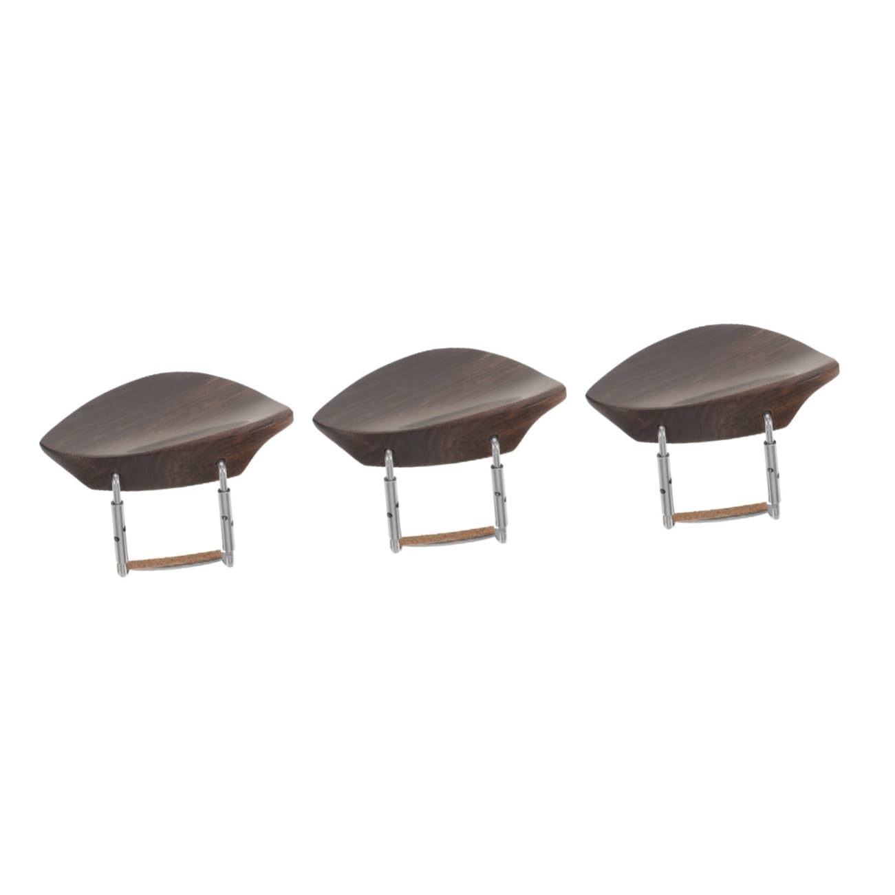 ibasenice 3pezzi Mentoniera Per Violino Di Ebano Design Ergonomico Per Maggiore Comfort Facile Installazione Accessorio Essenziale Per Musicisti Di Ogni
