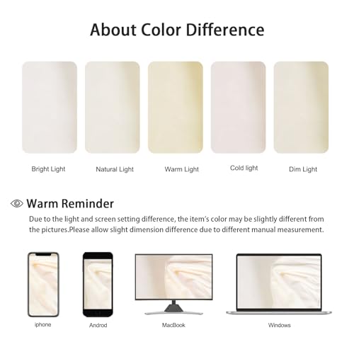 Image of SearchI Waterproof PU Leather Seat Covers for Dining Chairs, 2 Pack Stretch Dining Room Chair Seat Covers, Kitchen Chair Seat Covers Protectors (Cream)