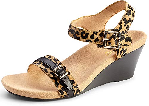 vionic leopard print sandals