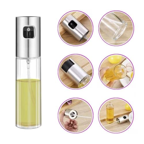 Kit 2 Sprays T2X, Borrifadores Pulverizadores de Óleo e Azeite, Frascos Culinários de 100ml