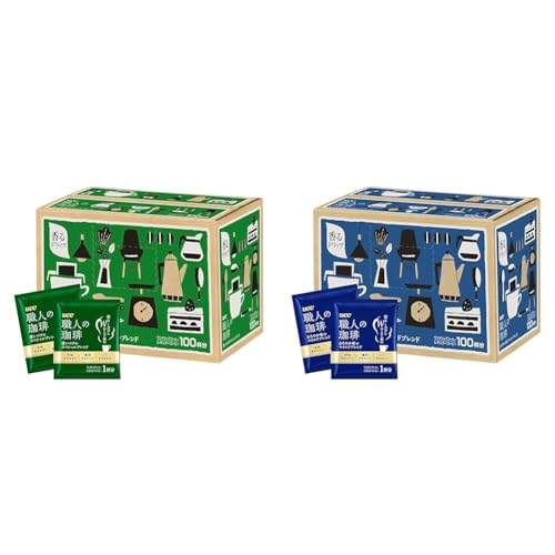 【セット買い】UCC 職人の珈琲 ドリップコーヒー 深いコクのスペシャルブレンド 100杯 700g + UCC 職人の珈琲 ドリップコーヒー まろやか味のマイルドブレンド 100杯