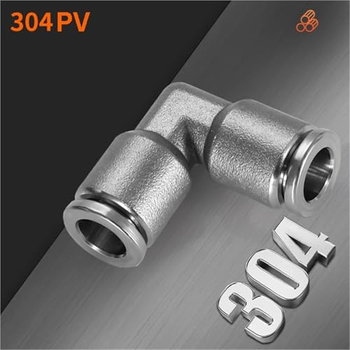 Conector de manguera neumática de 16mm para instalaciones de aire 3