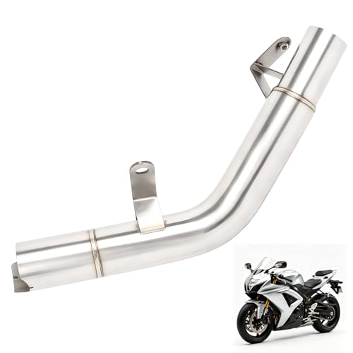 MT12040013 Motorcycle Exhaust Mid Link Pipe Stainless Steel