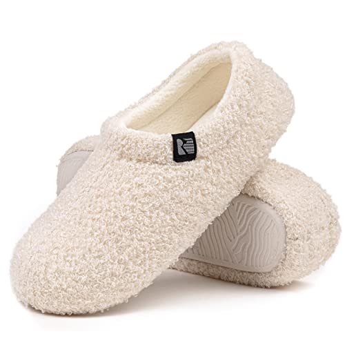 RockDove Women’s Teddy Fleece Closed Back Indoor Slipper