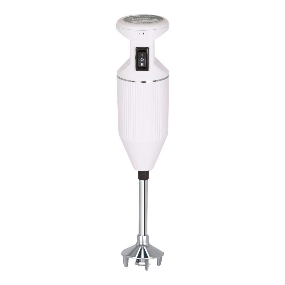 Jaipan Portable Hand Blender 200 watt with 5 attachment | Virgin ABS Body | Stainless Steel Blades | Anti Splash Blade Guard for additional safety | White | 12 month Warranty.