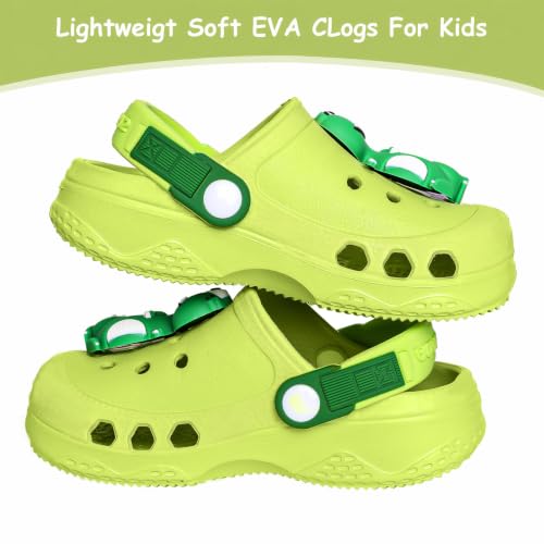 Image of Toddler Little Kids Clogs Slippers Sandals, Non-Slip Girls Boys Clogs Slide Lightweight Garden Shoes Slip-on Beach Pool Shower Slippers