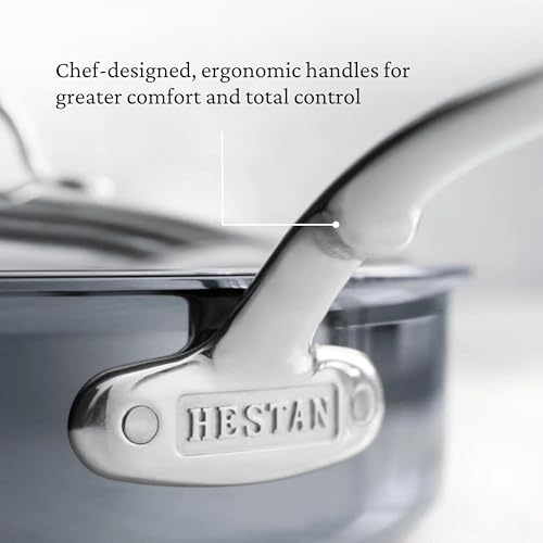Image of Hestan - NanoBond Collection - Titanium All-In-One Pan, Induction Cooktop Compatible, 5 Quart