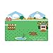Melissa & Doug- On The Farm Juego con Pegatines Reutilizables, Multicolor (19408)