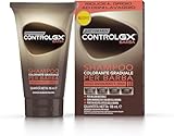 Just For Men Control GX Shampoo Per Barba, Anti-Grigio Graduale Uomo, Riduce Gradualmente il grigio, Per Un Look Naturale e discreto, 118 ml