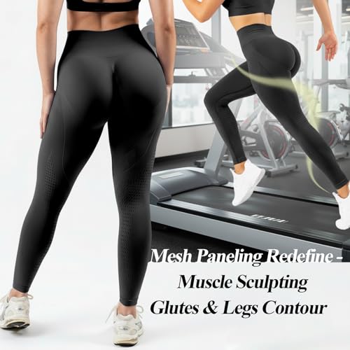 Scrunch Butt Leggings for Women Amplify Contour Legging Seamless Yoga Pants Workout Gym Booty Lifting Tights3