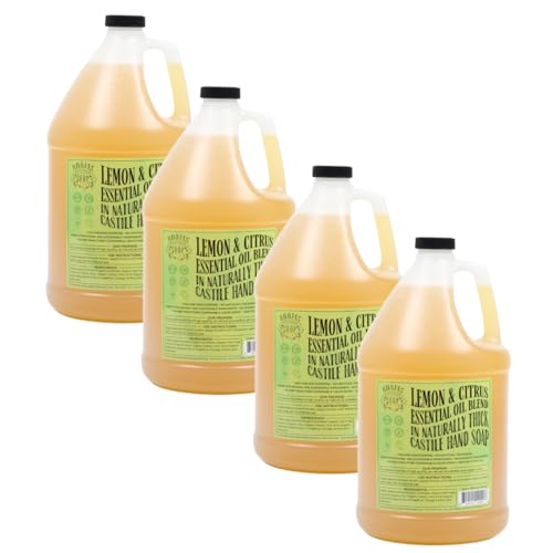 Adams Handmade Soap Liquid Hand Soap 1 Gal (Lemon Citrus, 512.00)