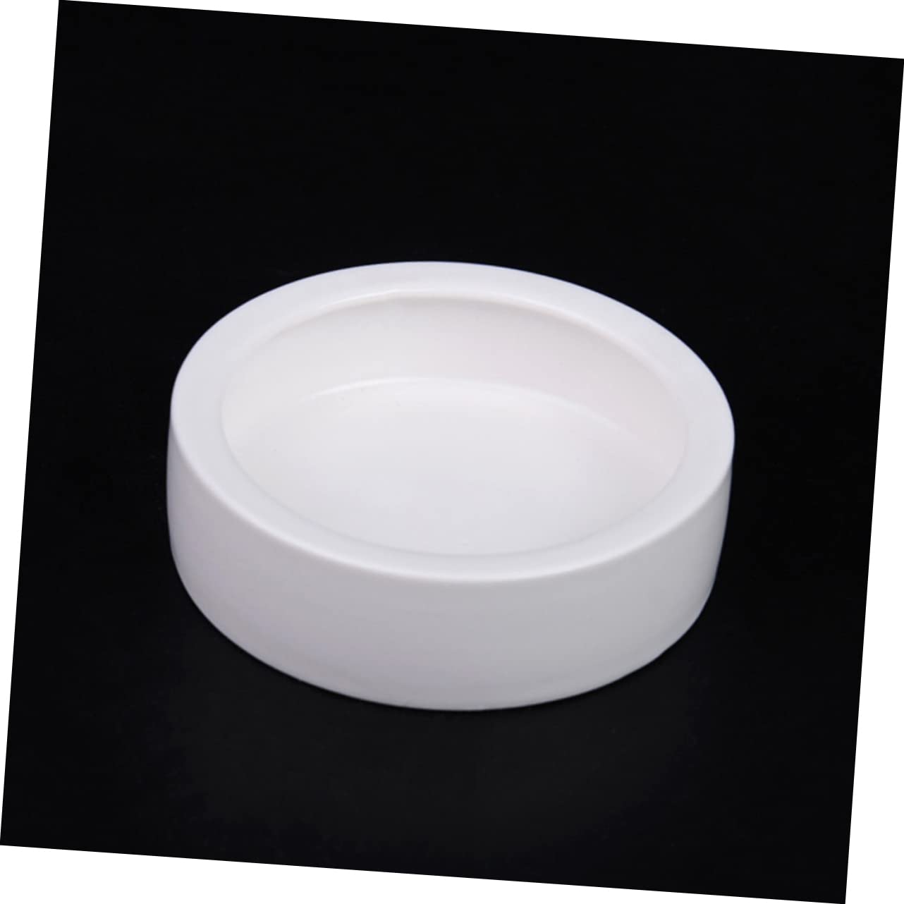 HOLIDYOYO Ceramic Lizard Food Bowl Set 2 Pcs Large Reptile Water Feeders Easy to Clean Pet Reptile Supplies