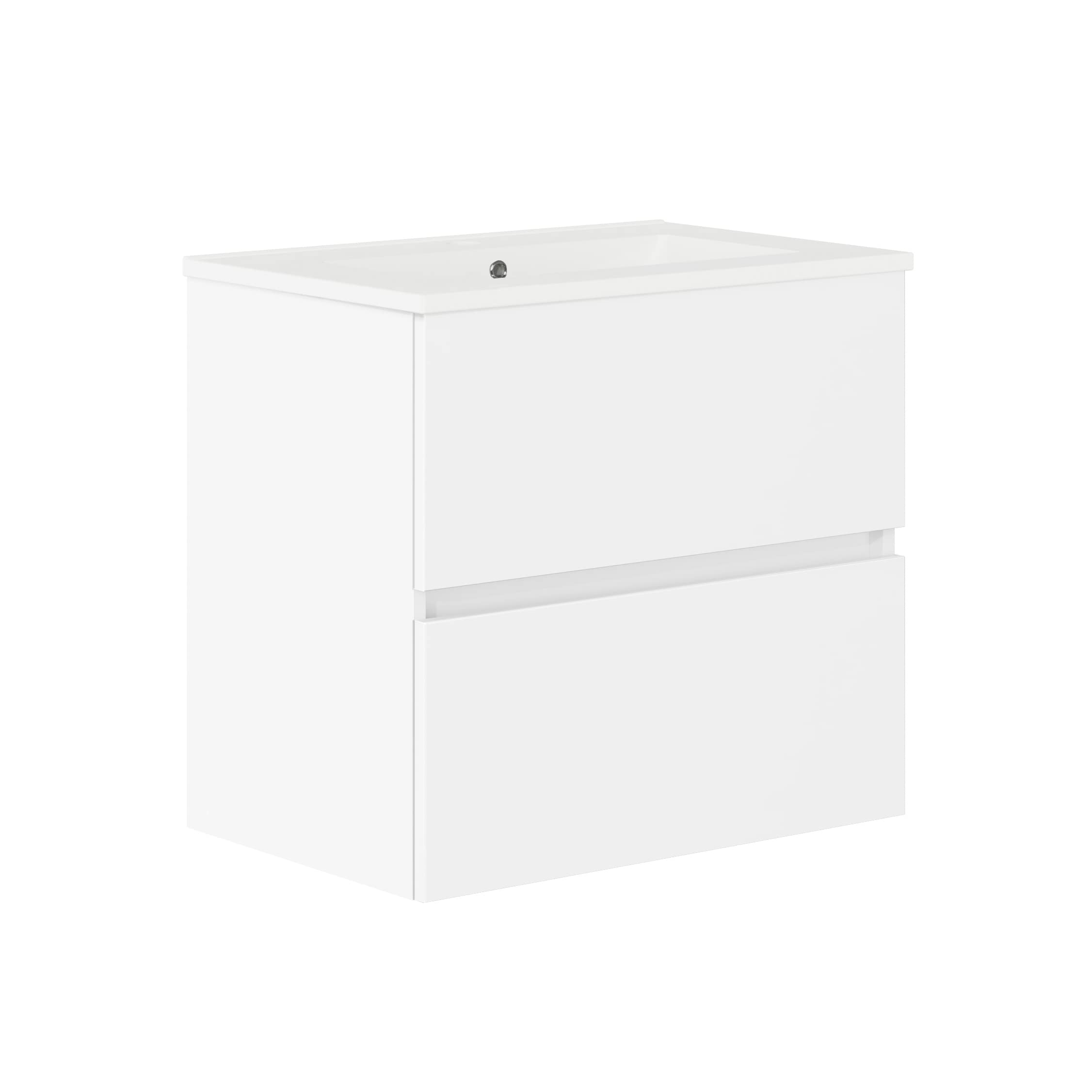 BaikalOnyx F36F46, Wood Melamine 16 mm Ceramic, White, 60 cm