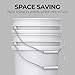 3.5-Gallon White Bucket Pail Container with Lid | Food Grade | Heavy-Duty Extra Durable | Metal Handles with Plastic Grip for Easy Carrying | Multi-Use | Easy Stack and Store | BPA Free - 1 Pack