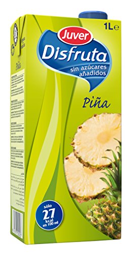 Bebida refrescante de zumo de piña 1l disfruta juver