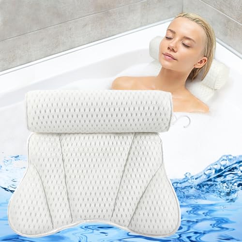 Cuscino da Bagno, 4D Mesh Cuscino Vasca da Bagno