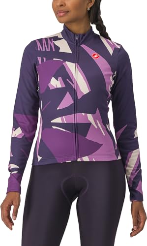 Castelli Tropicale LS Jersey-Night Shade-S
