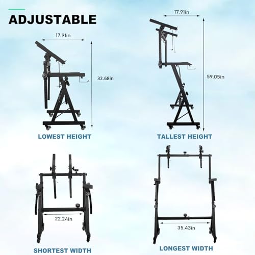 Sidasu PIANO KEYBOARD STAND 2-Tier Adjustable Keyboard Stand thumb #2