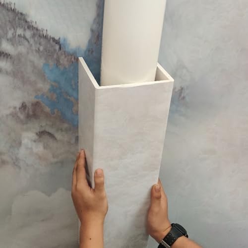 Misurazione e selezione: Innanzitutto, è necessario misurare: 1. la distanza tra tubo e parete; 2. il diametro esterno del tubo. Quindi, la larghezza scelta deve essere pari al diametro esterno + 2 cm (0,8 pollici) circa, per garantire che il foglio di PVC avvolga completamente il tubo. È possibile utilizzare un coltello o una e tagliarlo a piacere.