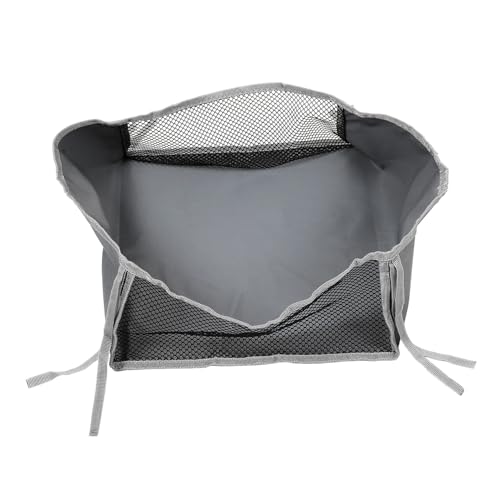 Beatifufu 車椅子座下収納バッグ 大容量製 折りたたみ式 耐久性抜群 便利な車椅子用ネットバッグ 多機能整理用ポケット付き