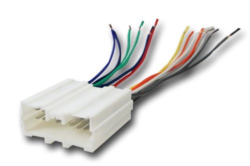 H612 / 7001 Radio Mazo de cables para Chrysler / Mitsubishi 1995-2009 Poder 4 altavoces (70-7001, DWH-612)