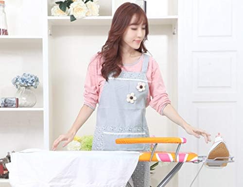 Fold Ironing Board, Laundry Floor-Standing Large Ironing Shelf Household Adjustable Anti-scalding Iron Rack Ironing Board, 1173385CM (Color : Orange) (Orange)