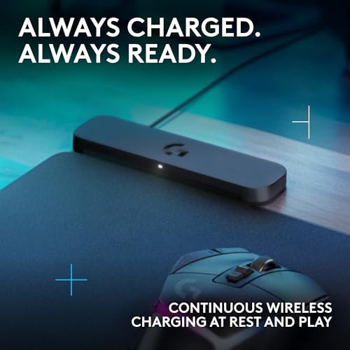 Image of Logitech G502 X Lightspeed Wireless Gaming Mouse + Powerplay 2 Wireless Charging Mouse Pad Bundle - Black