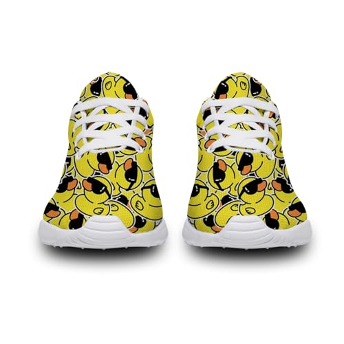 Women's Men's Duck Shoes Running Walking Tennis Shoes Fashion Sneakers3