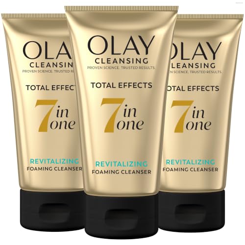 Olay Total Effects Revitalizing Foaming Cleanser, Daily Face Wash...