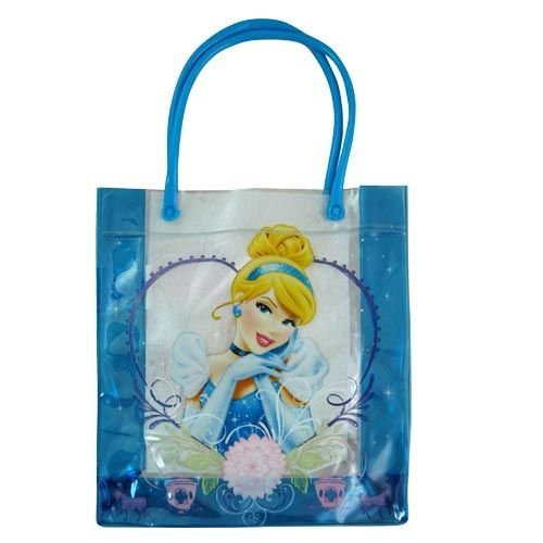 Disney Cinderella Clear Small Tote Bag for Toys, Dolls