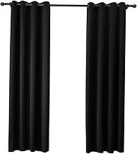 BESPORTBLE 1Pc Persianas De Janela Pretas Cortinas De Saia Cortinas Blackout Cortinas De Proteção Solar Cortinas De Sombreamento Cortinas De Quarto Cortinas De Sombreamento Para Janela