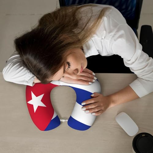 Almohada de poliéster para cuello talla única negra miniatura 7