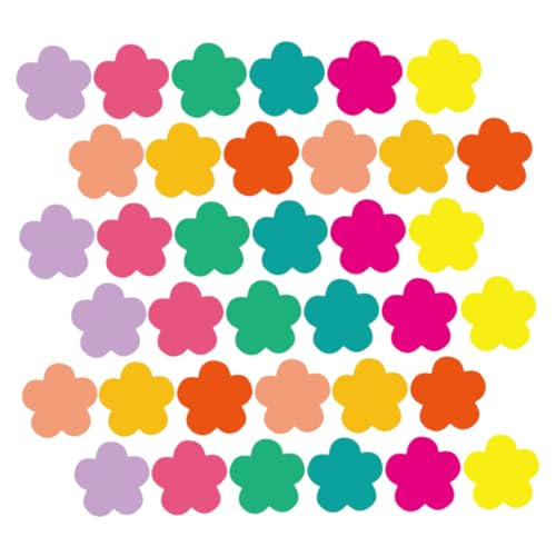 OFFSCH 1 セット教室 用の な花の形 装飾 の花 接着点付 や 境 楽し